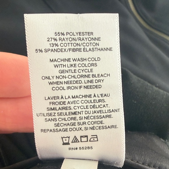 Express Black Barely Boot High-Rise Pants - Picture 6 of 6